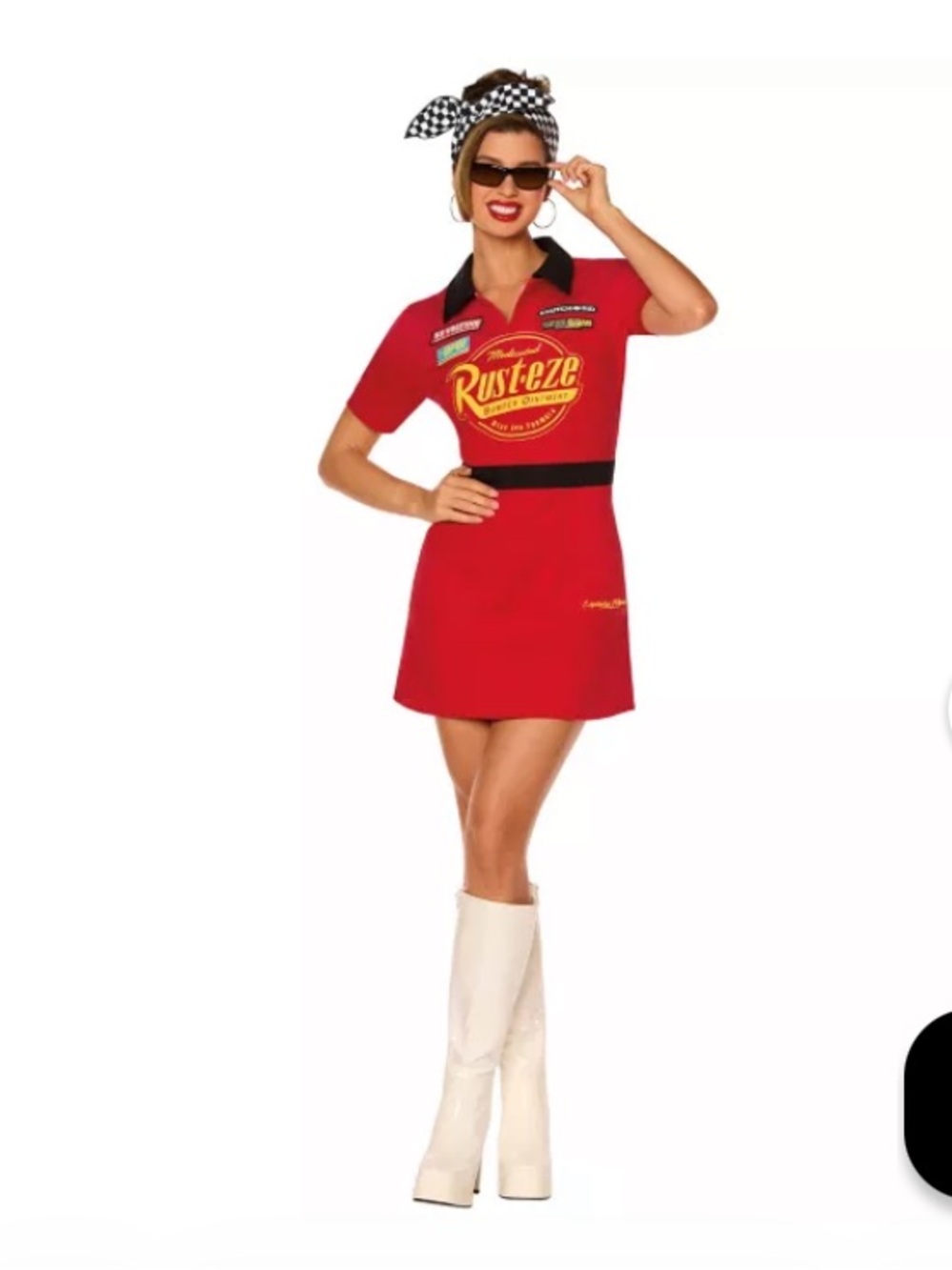 Adult Lightning McQueen Dress Costume - Cars